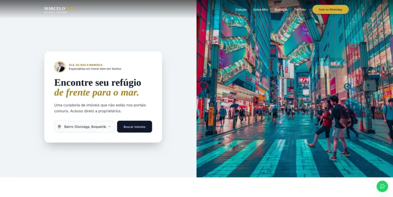 Marcelo Braz Website Preview